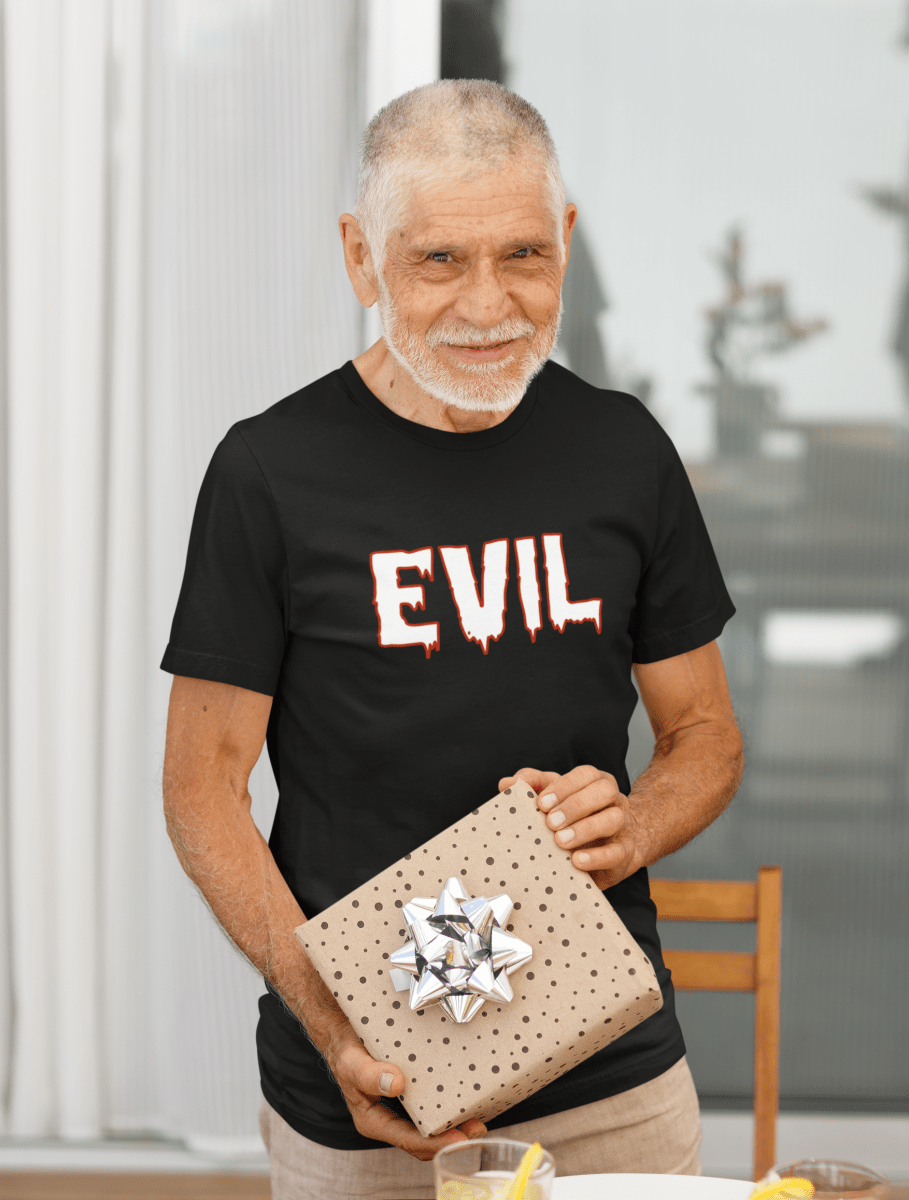 Evil Funny T-Shirt | Cheeky Novelty Graphic Tee | JonesTees