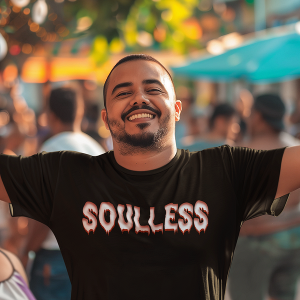 Soulless — Funny Dark Humour Triblend T-Shirt | JonesTees