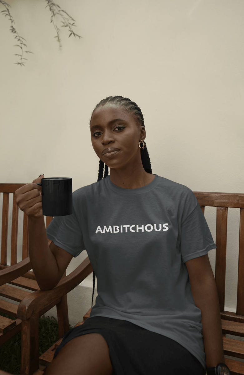 Ambitchous — Funny Bold Cotton T-Shirt | JonesTees - JonesTees
