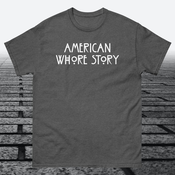American Whore Story, Cotton T-shirt - JonesTees