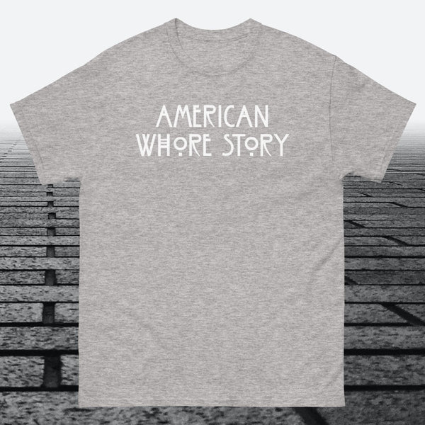 American Whore Story, Cotton T-shirt - JonesTees