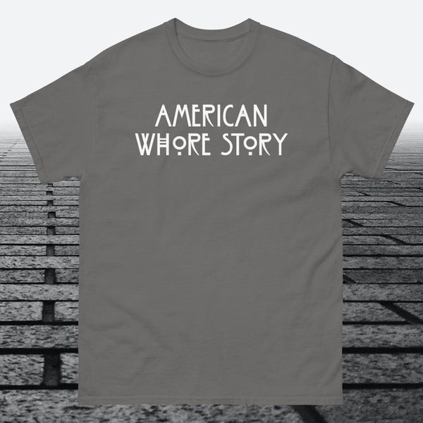 American Whore Story, Cotton T-shirt - JonesTees