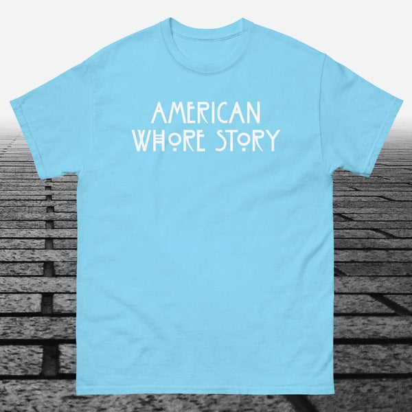 American Whore Story, Cotton T-shirt - JonesTees
