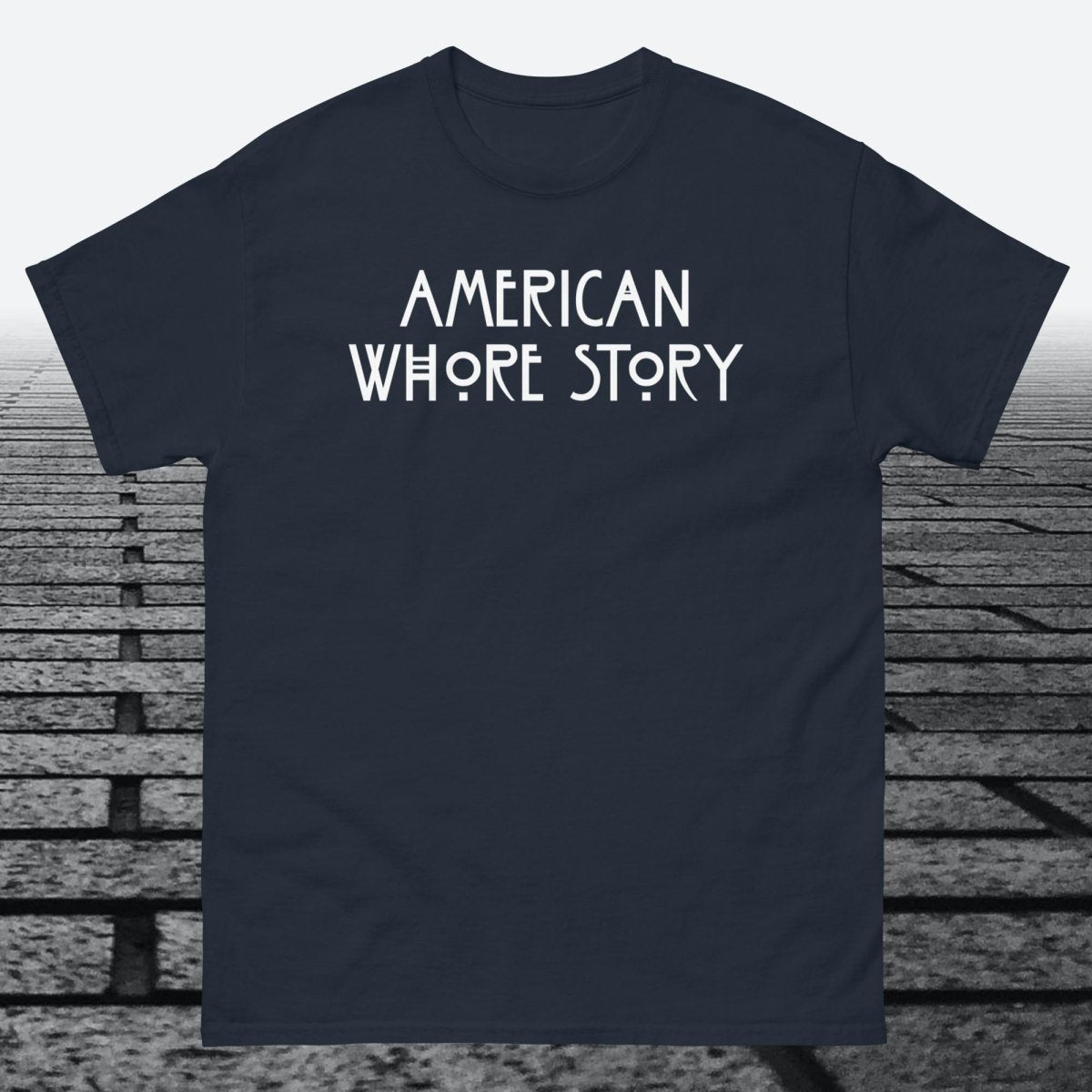 American Whore Story, Cotton T-shirt - JonesTees