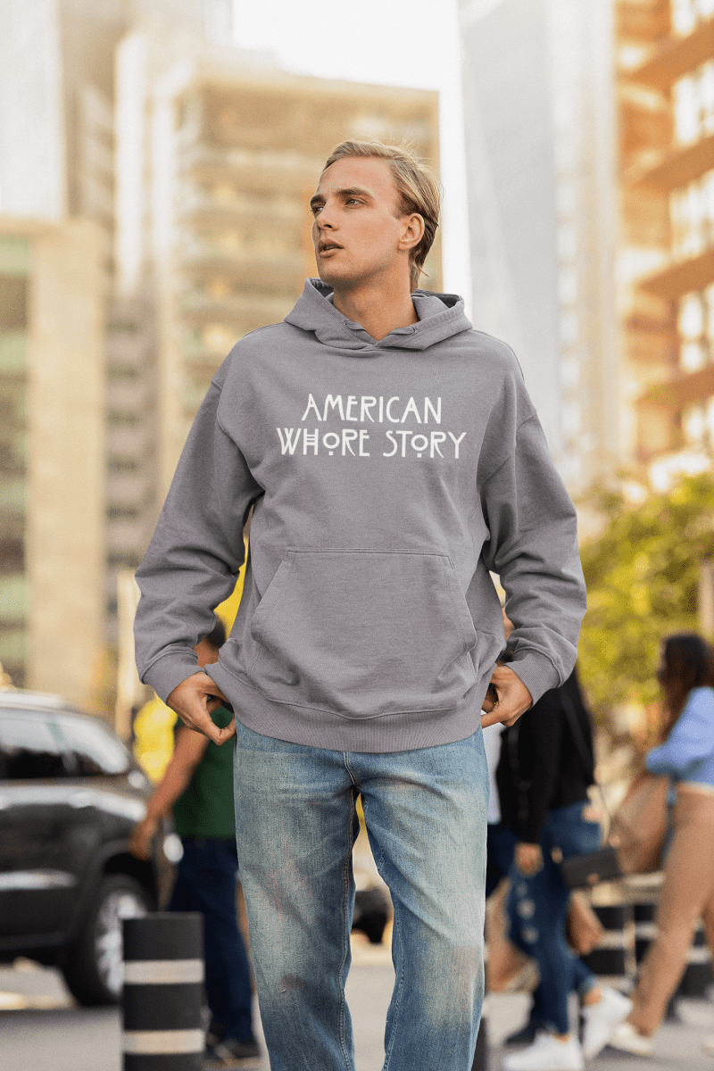 American Whore Story, Hoodie Sweatshirt - JonesTees