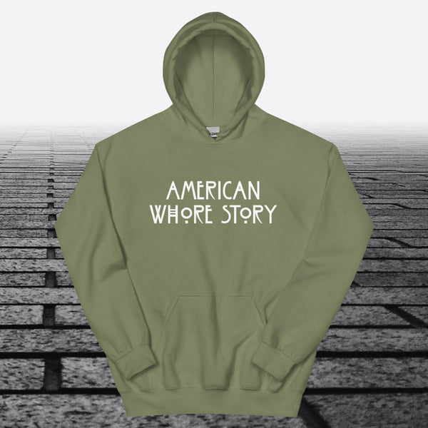 American Whore Story, Hoodie Sweatshirt - JonesTees