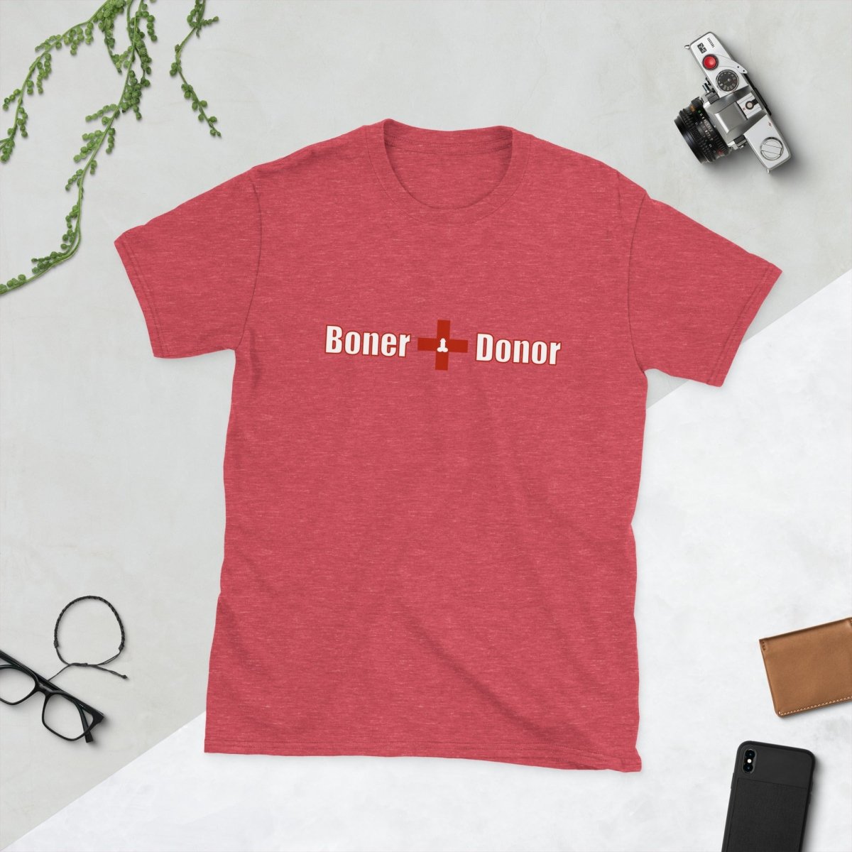 Boner Donor — Funny Cheeky Cotton T-Shirt | JonesTees - JonesTees