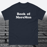 Book of MoreMen, Cotton T-shirt - JonesTees
