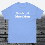 Book of MoreMen, Cotton T-shirt - JonesTees