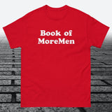 Book of MoreMen, Cotton T-shirt - JonesTees