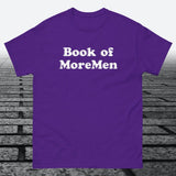 Book of MoreMen, Cotton T-shirt - JonesTees