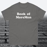 Book of MoreMen, Cotton T-shirt - JonesTees