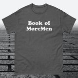 Book of MoreMen, Cotton T-shirt - JonesTees