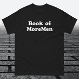 Book of MoreMen, Cotton T-shirt - JonesTees