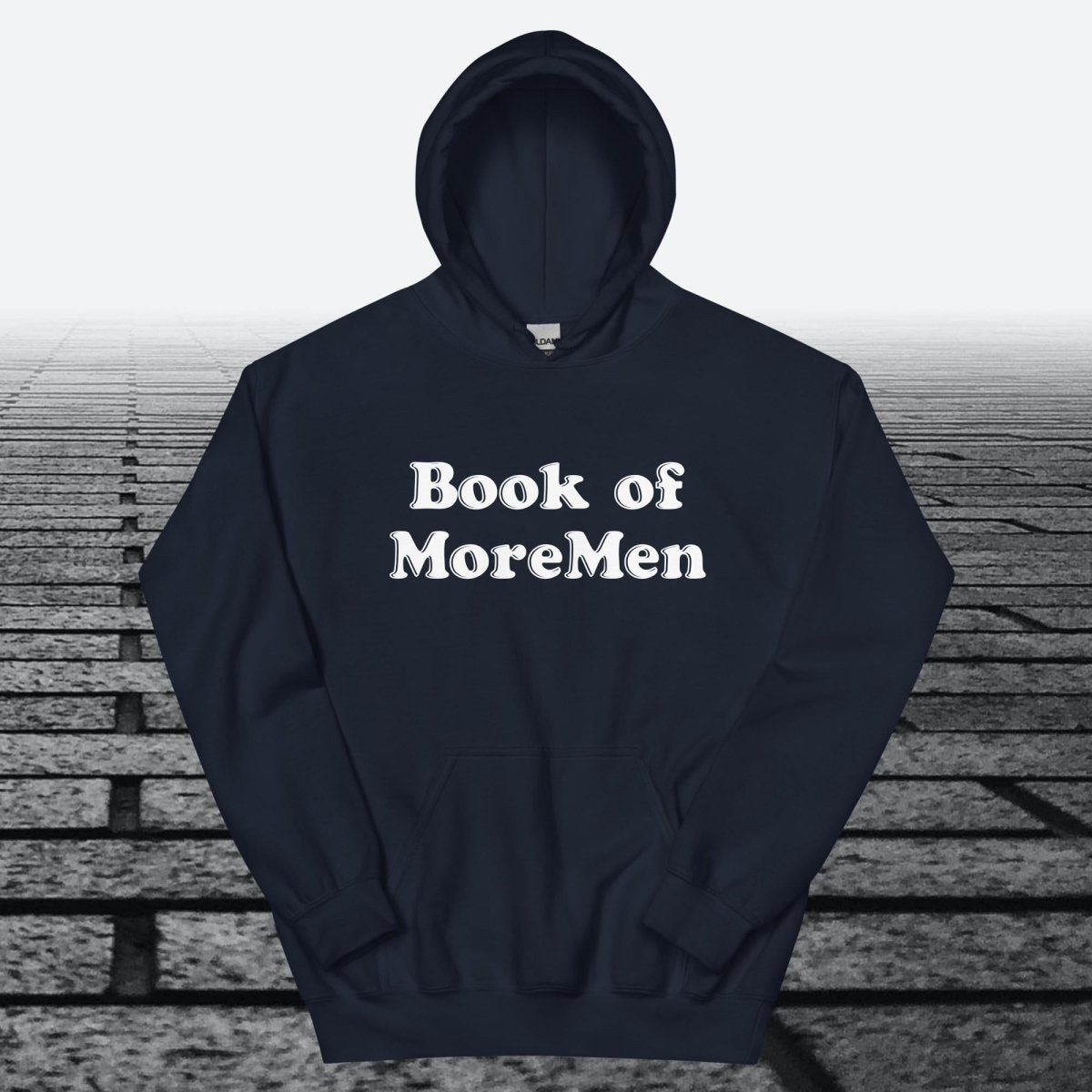 Book of MoreMen, Hoodie Sweatshirt - JonesTees