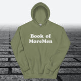 Book of MoreMen, Hoodie Sweatshirt - JonesTees