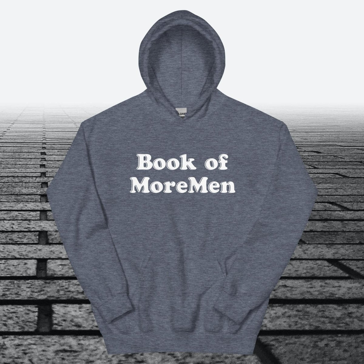 Book of MoreMen, Hoodie Sweatshirt - JonesTees