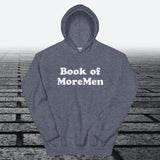 Book of MoreMen, Hoodie Sweatshirt - JonesTees