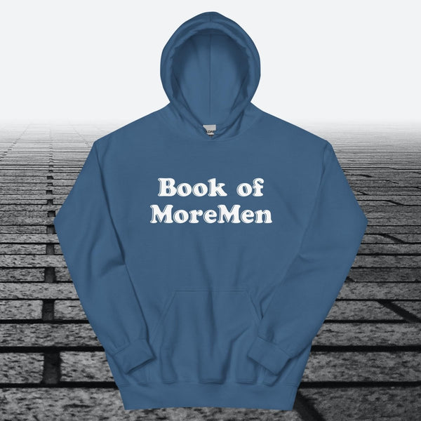 Book of MoreMen, Hoodie Sweatshirt - JonesTees