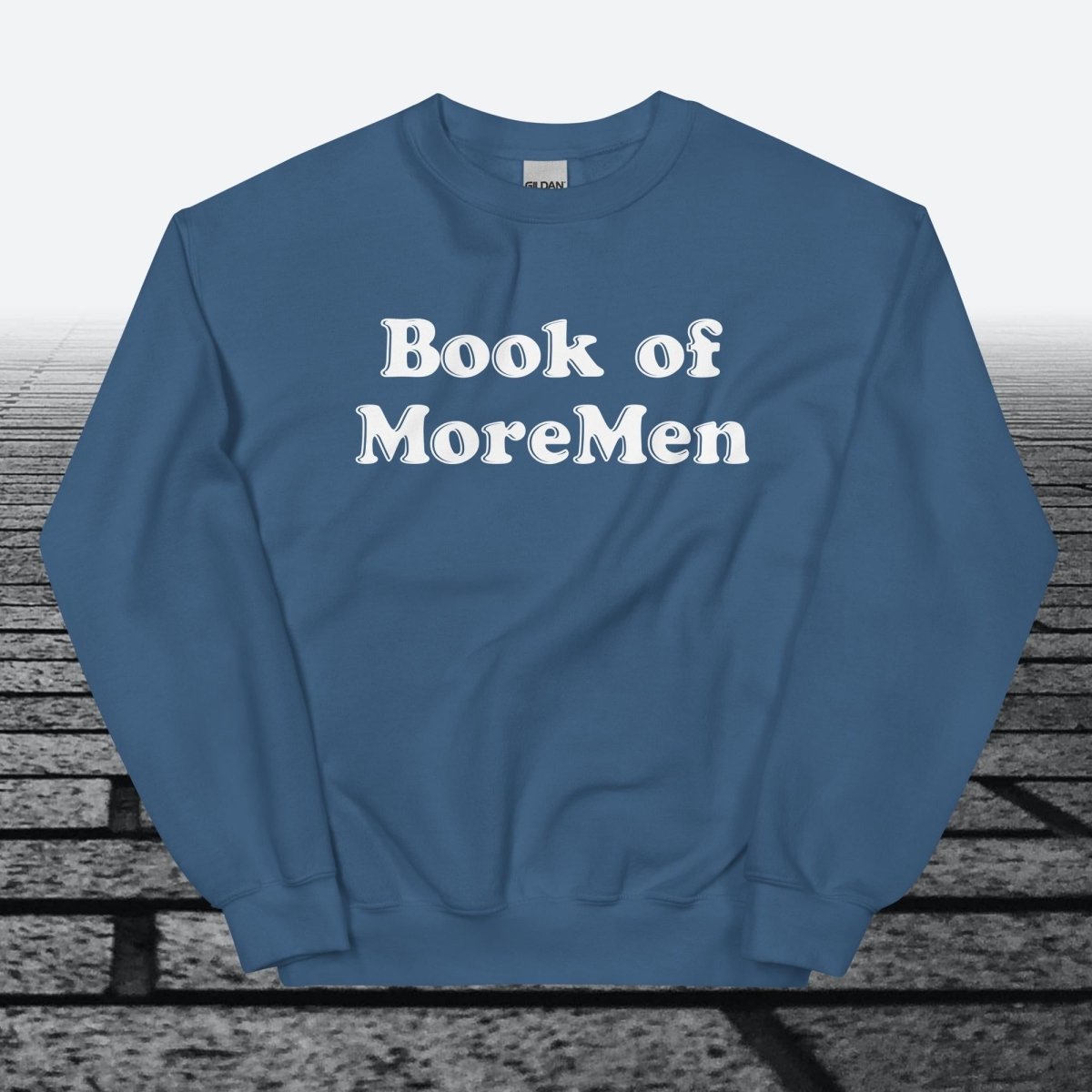 Book of MoreMen, Sweatshirt - JonesTees
