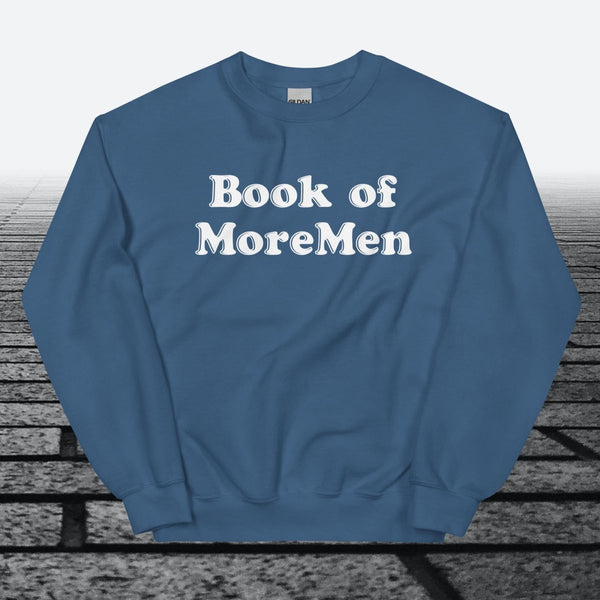 Book of MoreMen, Sweatshirt - JonesTees