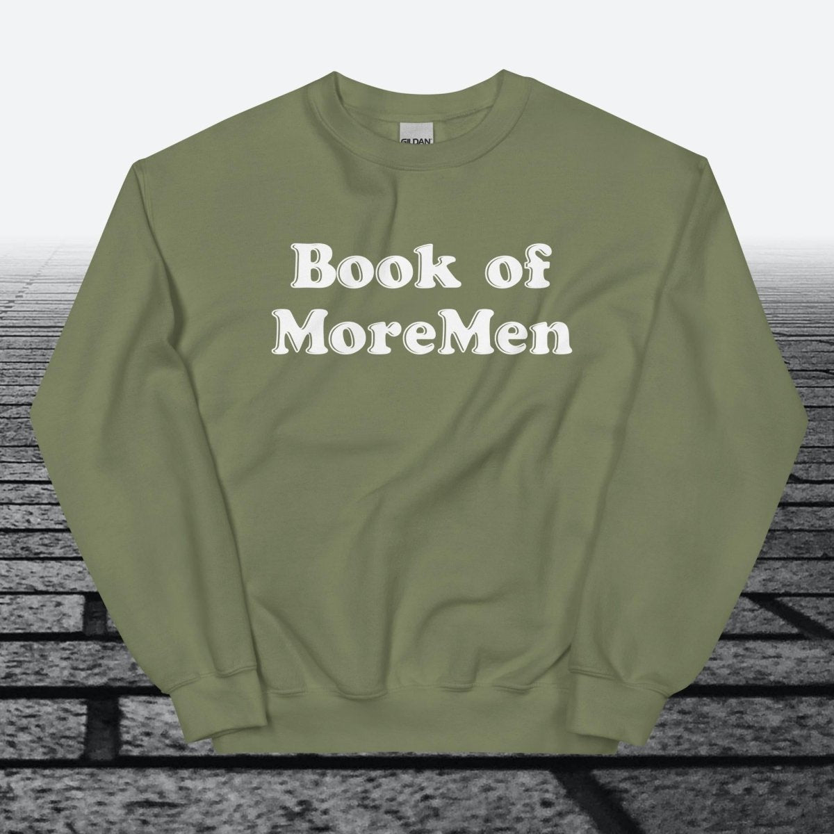 Book of MoreMen, Sweatshirt - JonesTees