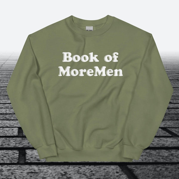 Book of MoreMen, Sweatshirt - JonesTees