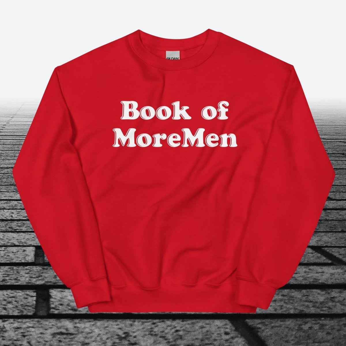 Book of MoreMen, Sweatshirt - JonesTees