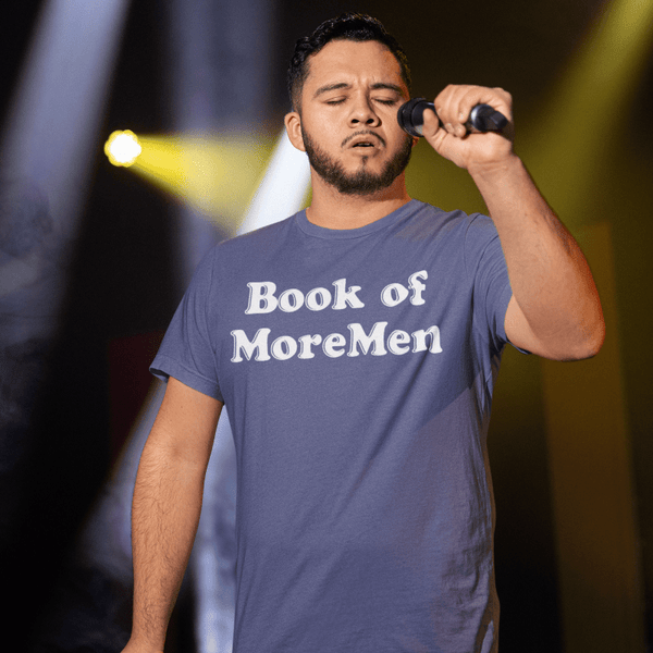 Book of MoreMen, Triblend T-shirt - JonesTees