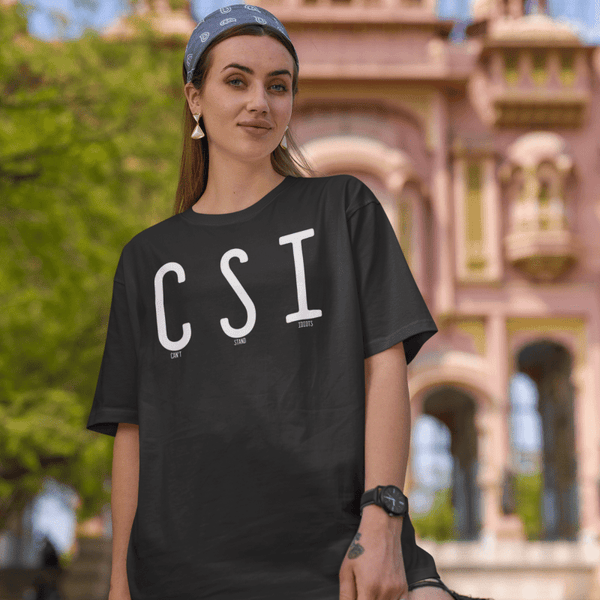 Can't Stand Idiots, Cotton T-shirt - JonesTees