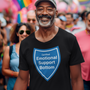 Certified Emotional Support Bottom — Funny Triblend T-Shirt | JonesTees - JonesTees