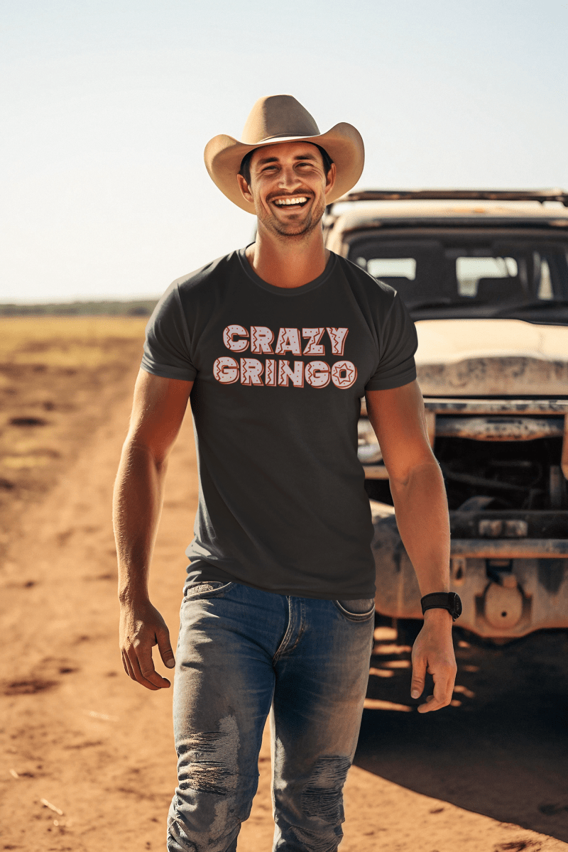Crazy Gringo, Triblend T-shirt - JonesTees