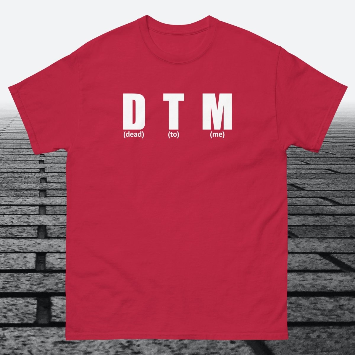 Dead to Me, Cotton T-shirt - JonesTees