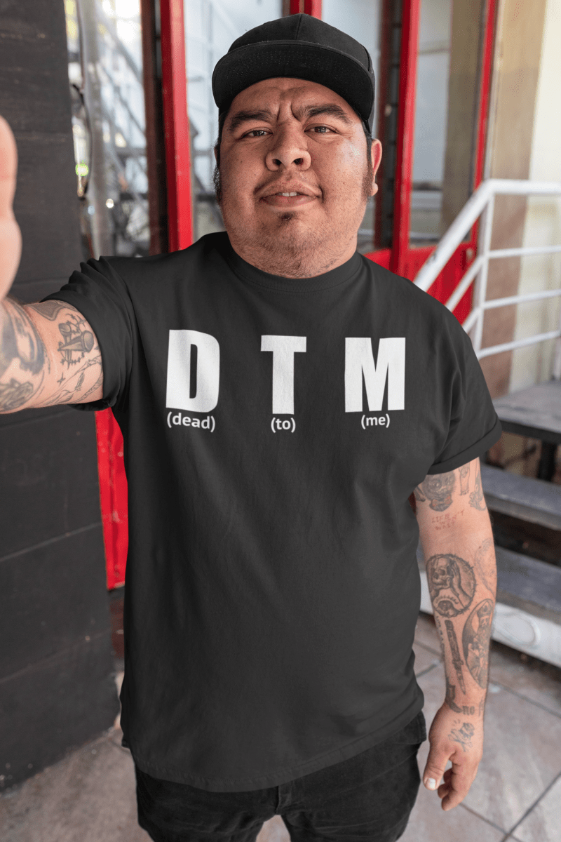 Dead to Me, Cotton T-shirt - JonesTees