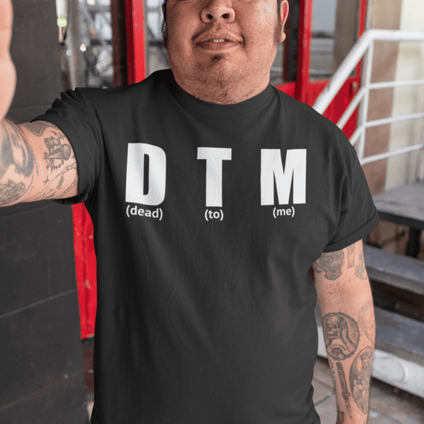 Dead to Me, Cotton T-shirt - JonesTees