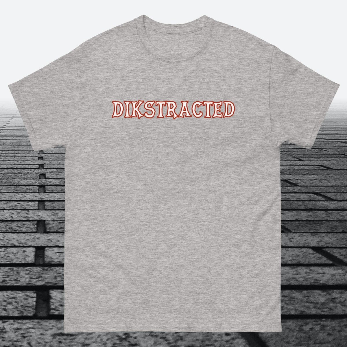 Dikstracted, Cotton T-shirt - JonesTees