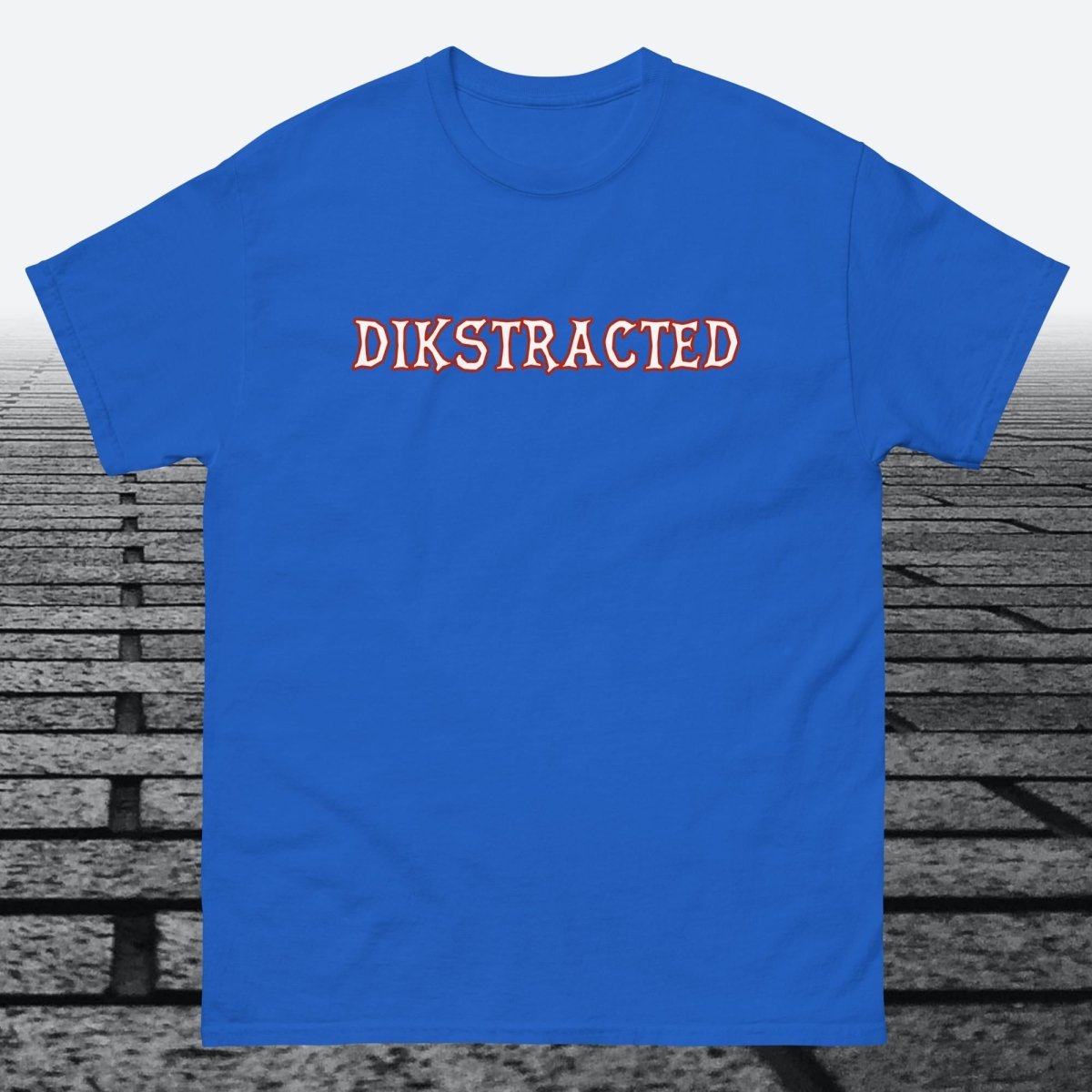 Dikstracted, Cotton T-shirt - JonesTees