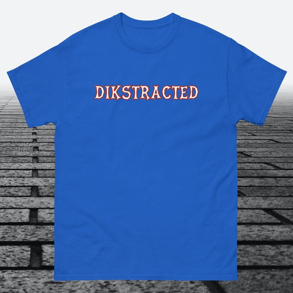 Dikstracted, Cotton T-shirt - JonesTees
