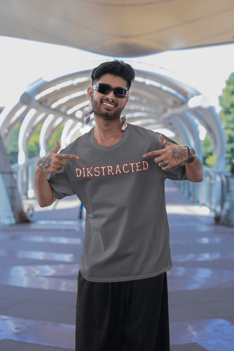 Dikstracted, Cotton T-shirt - JonesTees