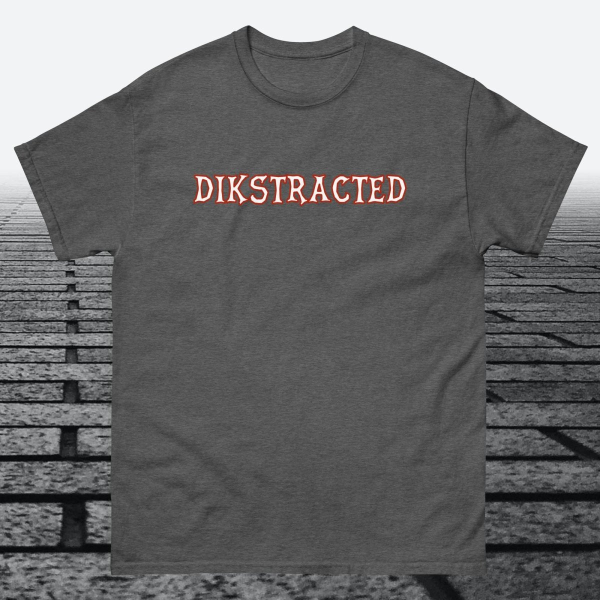 Dikstracted, Cotton T-shirt - JonesTees