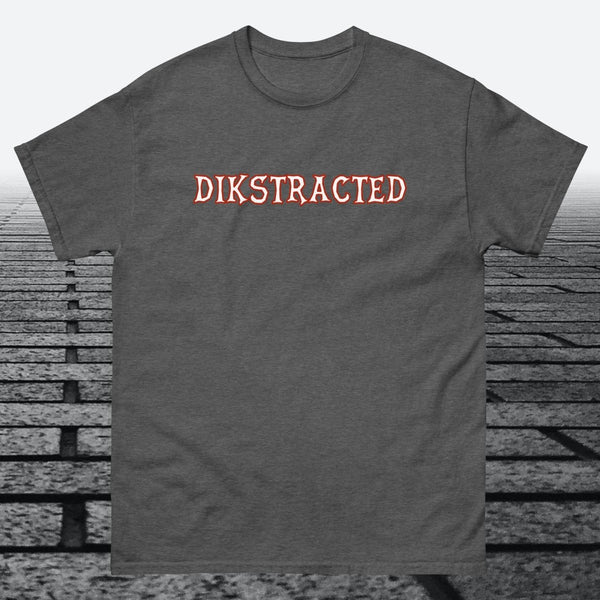 Dikstracted, Cotton T-shirt - JonesTees