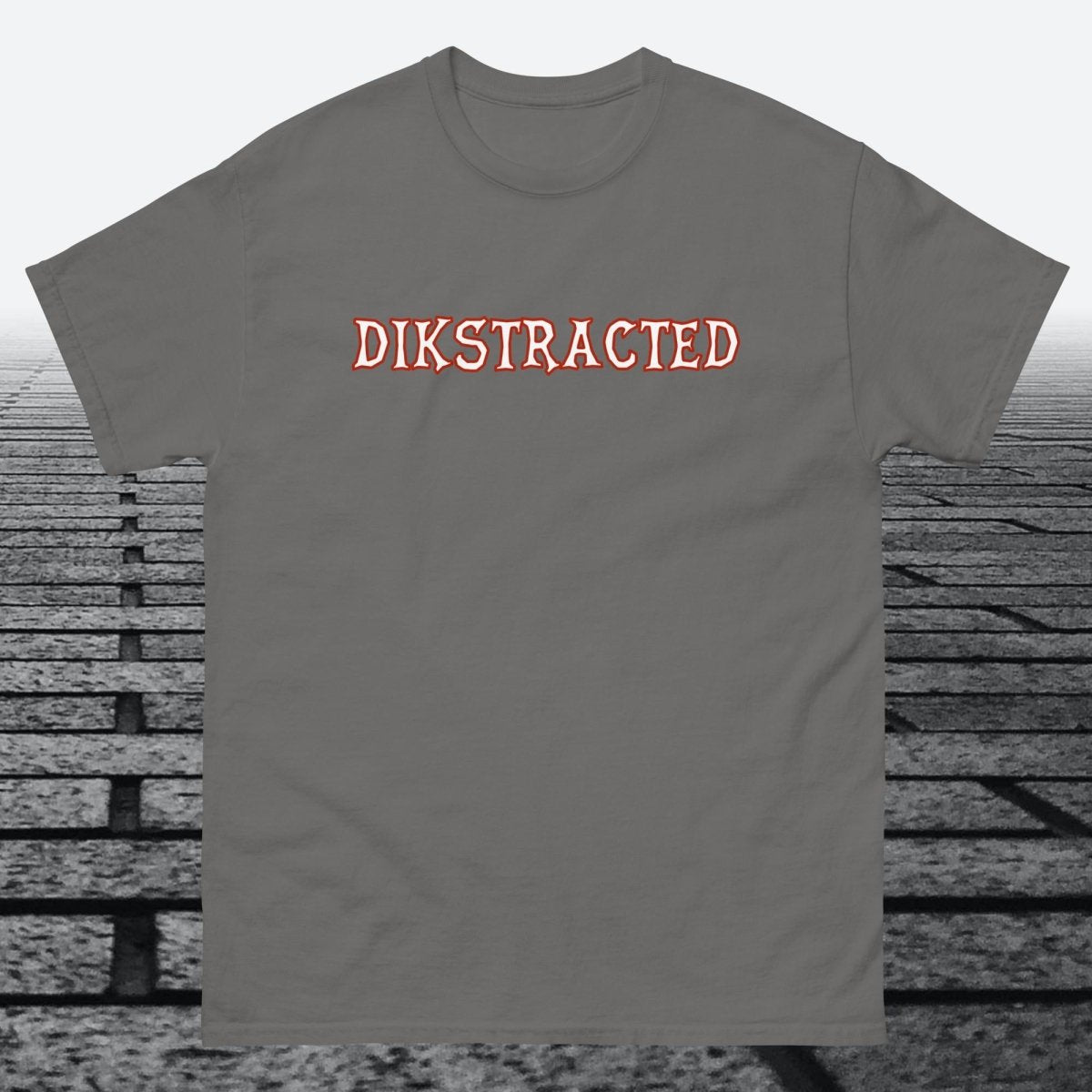 Dikstracted, Cotton T-shirt - JonesTees