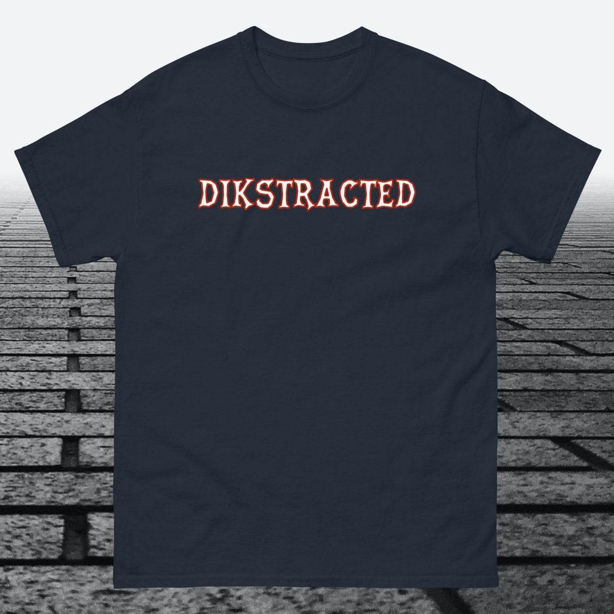 Dikstracted, Cotton T-shirt - JonesTees