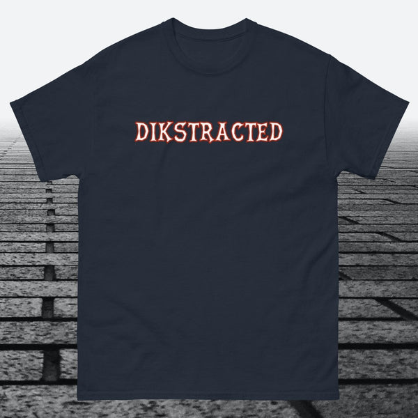 Dikstracted, Cotton T-shirt - JonesTees