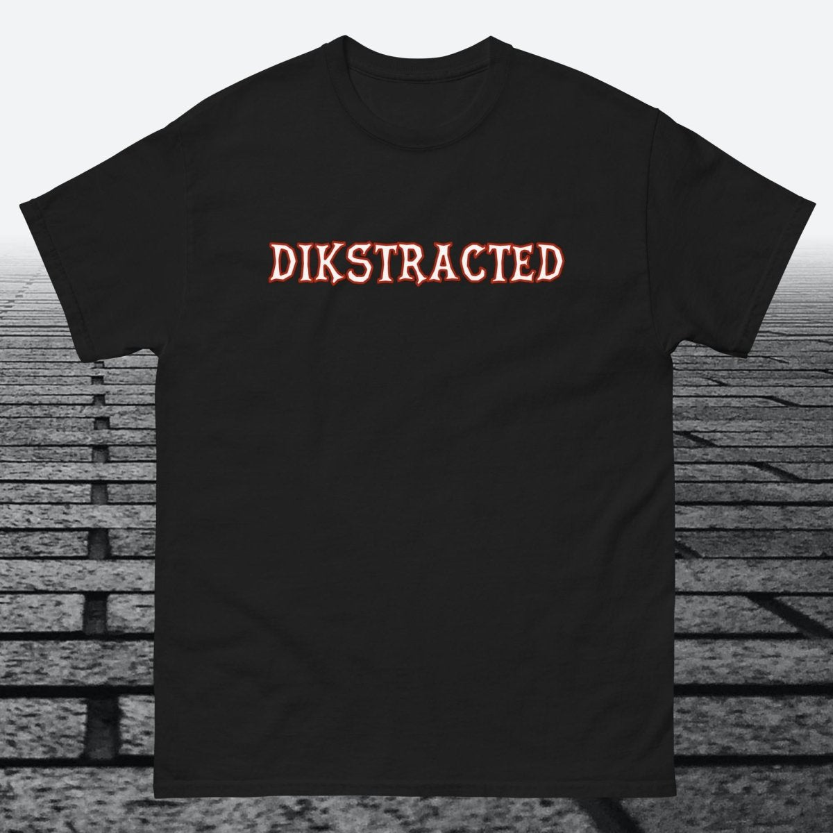 Dikstracted, Cotton T-shirt - JonesTees