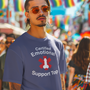 Certified Emotional Support Top — Funny Triblend T-Shirt | JonesTees