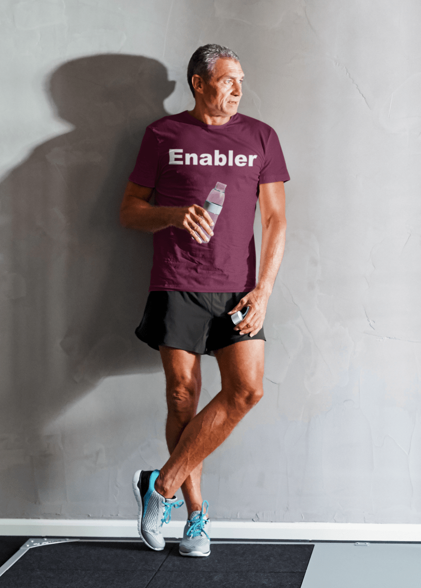Enabler, Cotton T-shirt - JonesTees