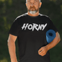 Horny, Triblend T-shirt - JonesTees