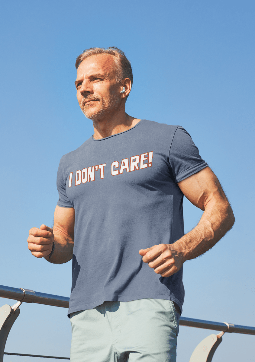 I Don't Care — Funny Sarcastic Triblend T-Shirt | JonesTees - JonesTees