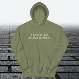 I have mixed drinks about it, Hoodie Sweatshirt - JonesTees